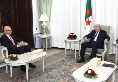 رئيس الجمهورية يستقبل سفير جمهورية إيطاليا بالجزائر