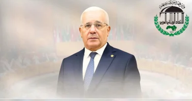 الاتحاد البرلماني العربي يدين الاعتداء الصهيوني الآثم الذي تعرض له “أسطول الصمود العالمي”
