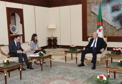 رئيس الجمهورية يستقبل الوزيرة المنتدبة المكلفة بقدامى المحاربين لدى وزيرة الجيوش الفرنسية