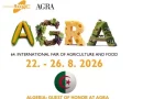 الجزائر ضيف شرف معرض “أغرا 2026” الدولي للفلاحة والأغذية بسلوفينيا