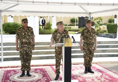 الفريق أول السعيد شنقريحة يشرف على تنصيب المدير الجديد للمدرسة العليا الحربية