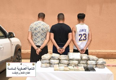 توقيف 3 أشخاص وحجز أزيد من 31 كلغ من الكوكايين بتامنغست توقيف 3 أشخاص وحجز أزيد من 31 كلغ من الكوكايين بتامنغست