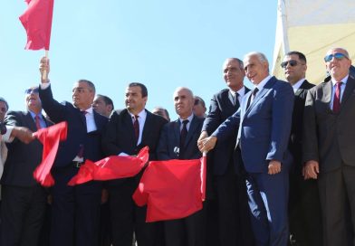 عرقاب يشرف على الإطلاق الرسمي لأشغال إنجاز مصنع تخصيب وتحويل الفوسفات ببلاد الحدبة  أ