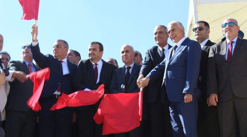 عرقاب يشرف على الإطلاق الرسمي لأشغال إنجاز مصنع تخصيب وتحويل الفوسفات ببلاد الحدبة  أ