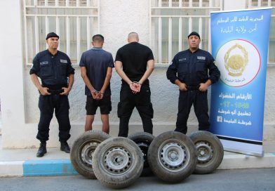 البليدة.. توقيف شخصين مشتبه فيهما في سرقة مركبة وعجلات احتياطية