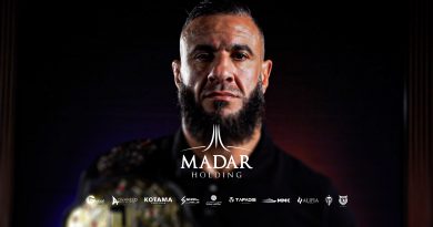 مدار القابضة تدعم بطل العالم الجزائري محمد سعيد معلم